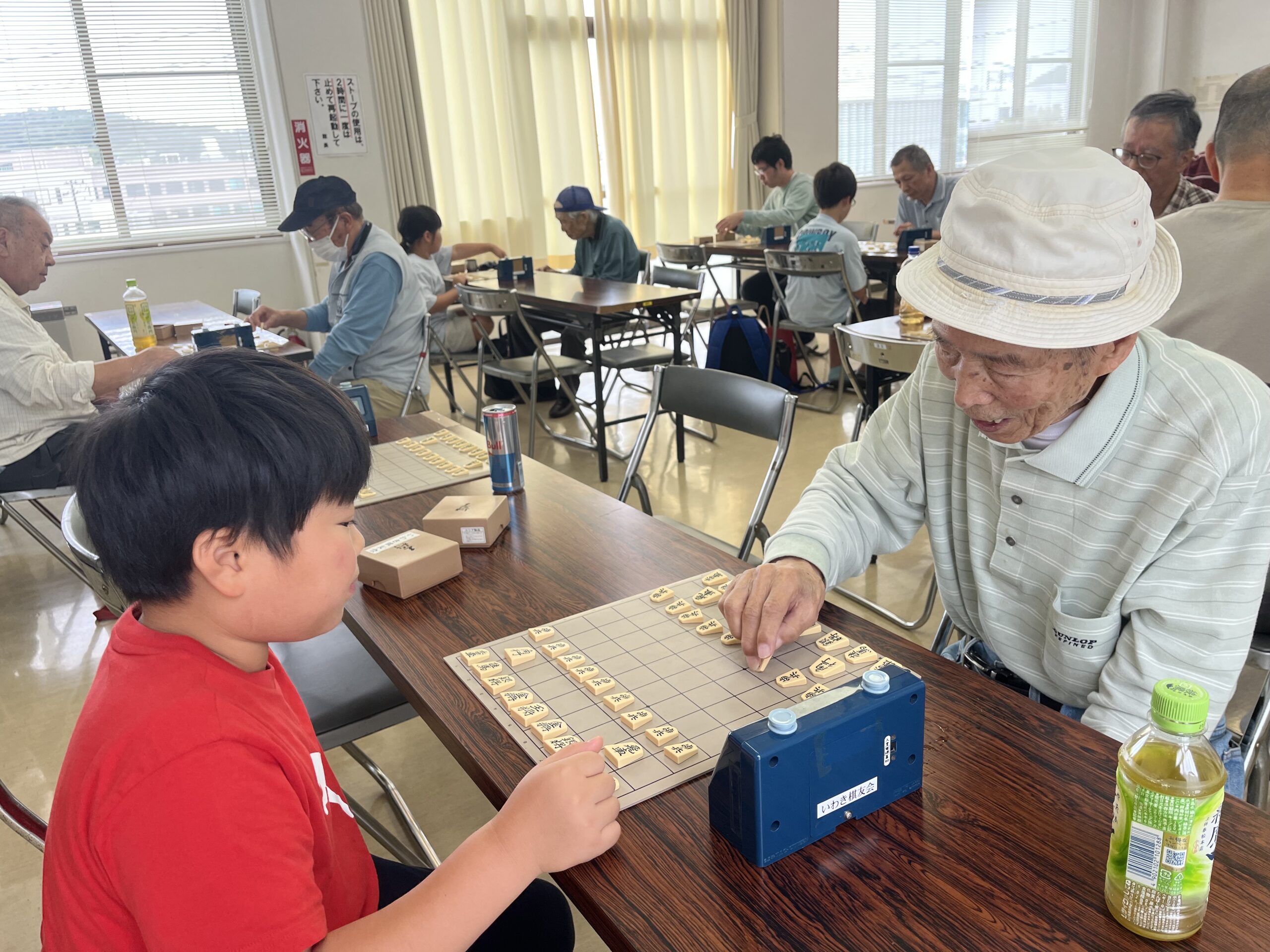 対局の様子